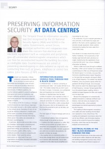 Electrical Review, Jan-Feb 2013, Data Centre Power Supplement, Page 32